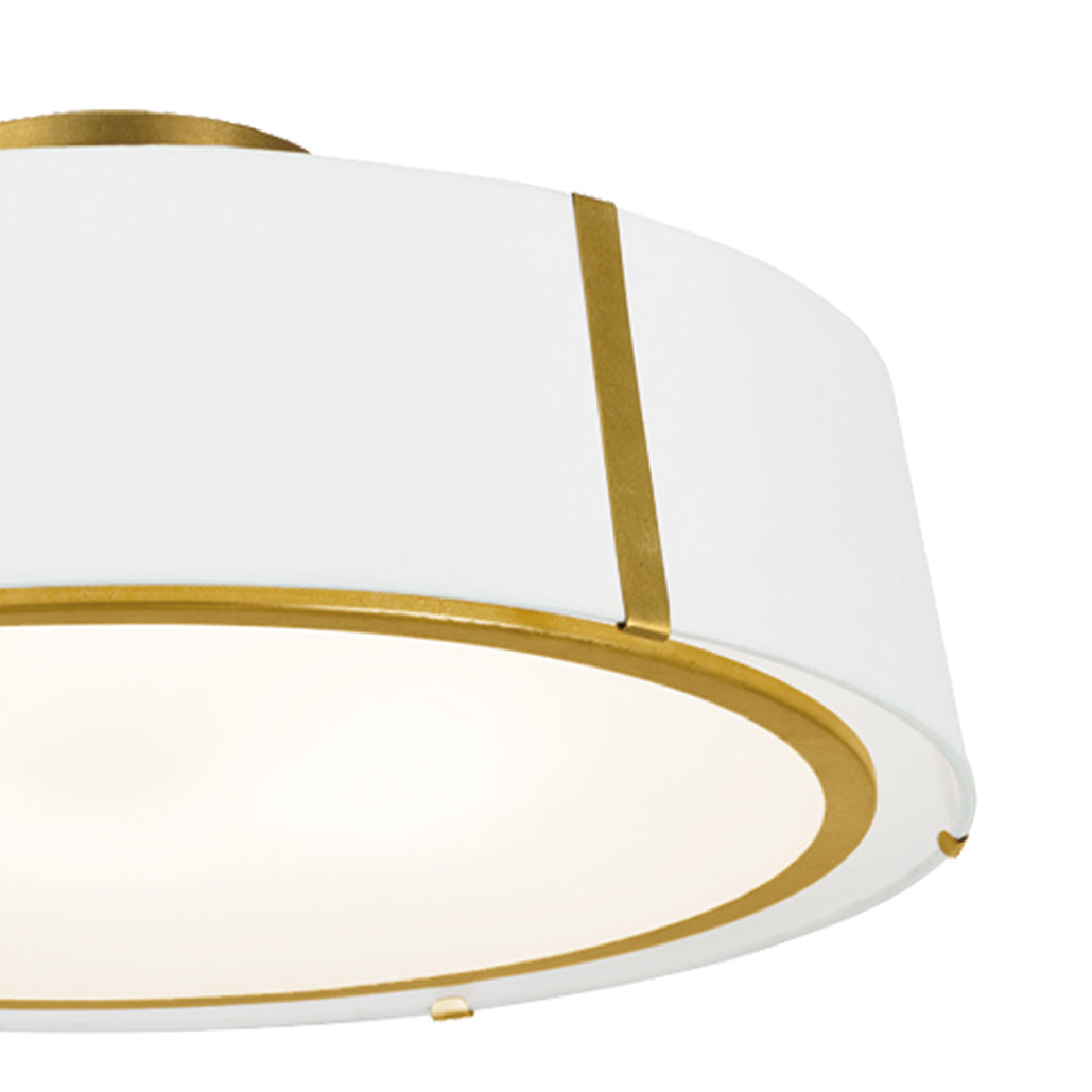 Crystorama Fulton FUL-907-GA – 24 Inch – 6 Light – Chandelier – Antique Gold – Dry Rated