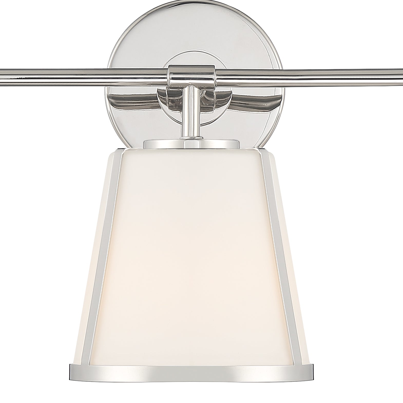 Crystorama Fulton FUL-913-PN – 23.25 Inch – 3 Light – Bath Vanity Light – Polished Nickel – Damp Rated