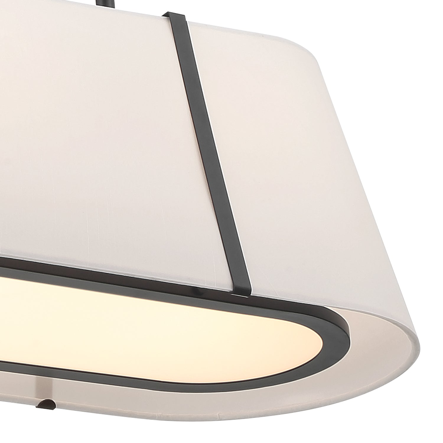 Crystorama Fulton FUL-917-BK – 41.75 Inch – 4 Light – Chandelier – Black – Dry Rated