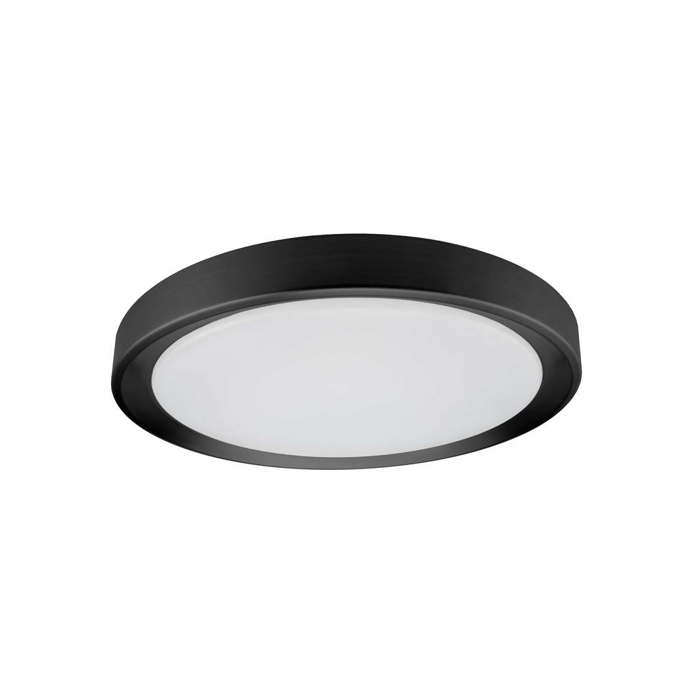 Dainolite FYN-1224LEDFH-SB Flush Mount Modern - Black