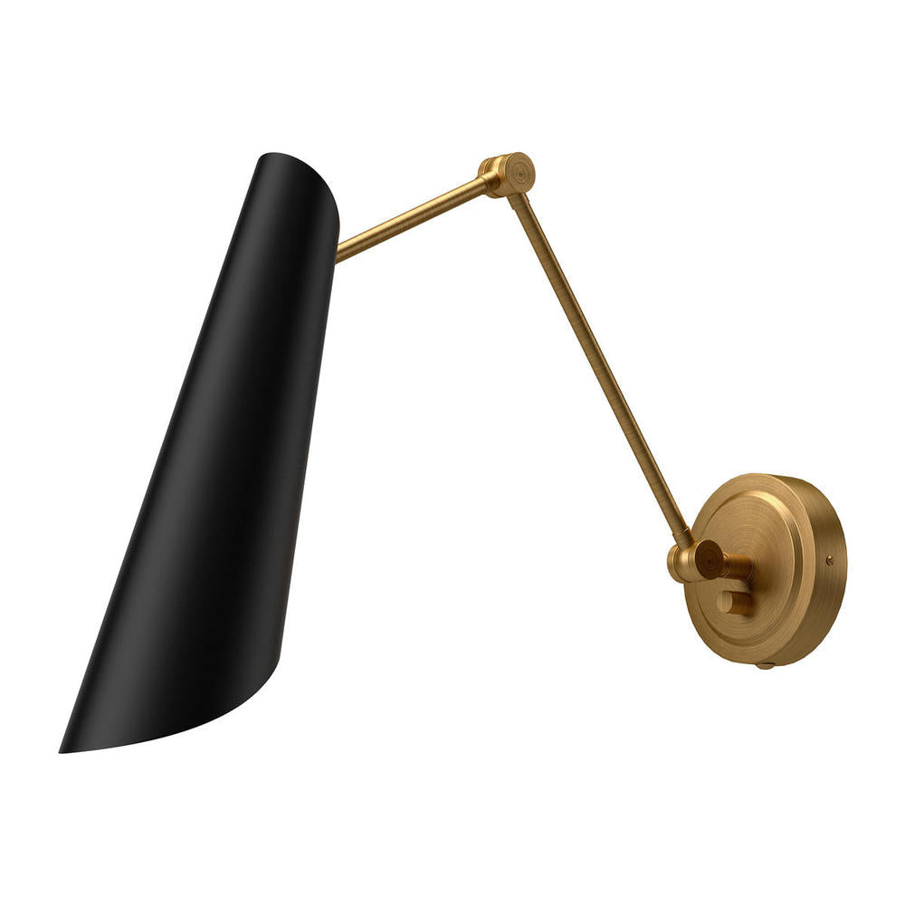 Alora Lighting GABRIEL WV572325MBAG Bathroom Fixture - Aged Gold Matte Black