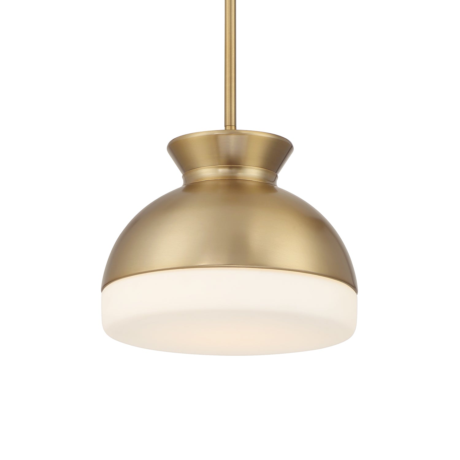 Crystorama Gidget GID-4005-VG – 10.25 Inch – 1 Light – Pendant Light – Vibrant Gold – Damp Rated