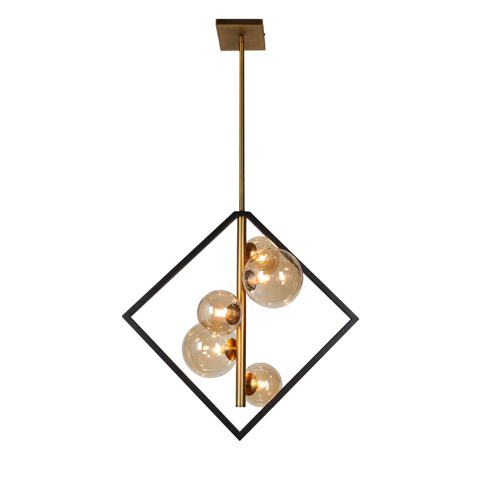 Dainolite GLASGOW GLA-215P-MB-VB Pendant Modern - Vintage Bronze