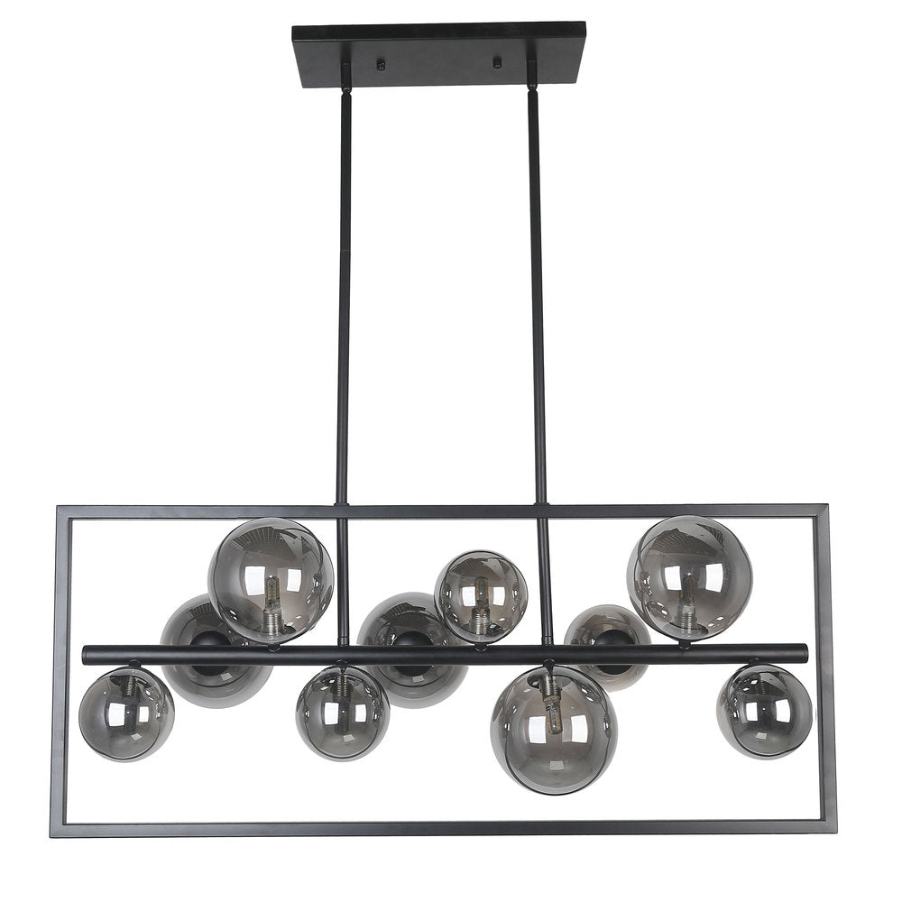 Dainolite GLASGOW GLA-3310HP-MB Pendant Transitional - Matte Black