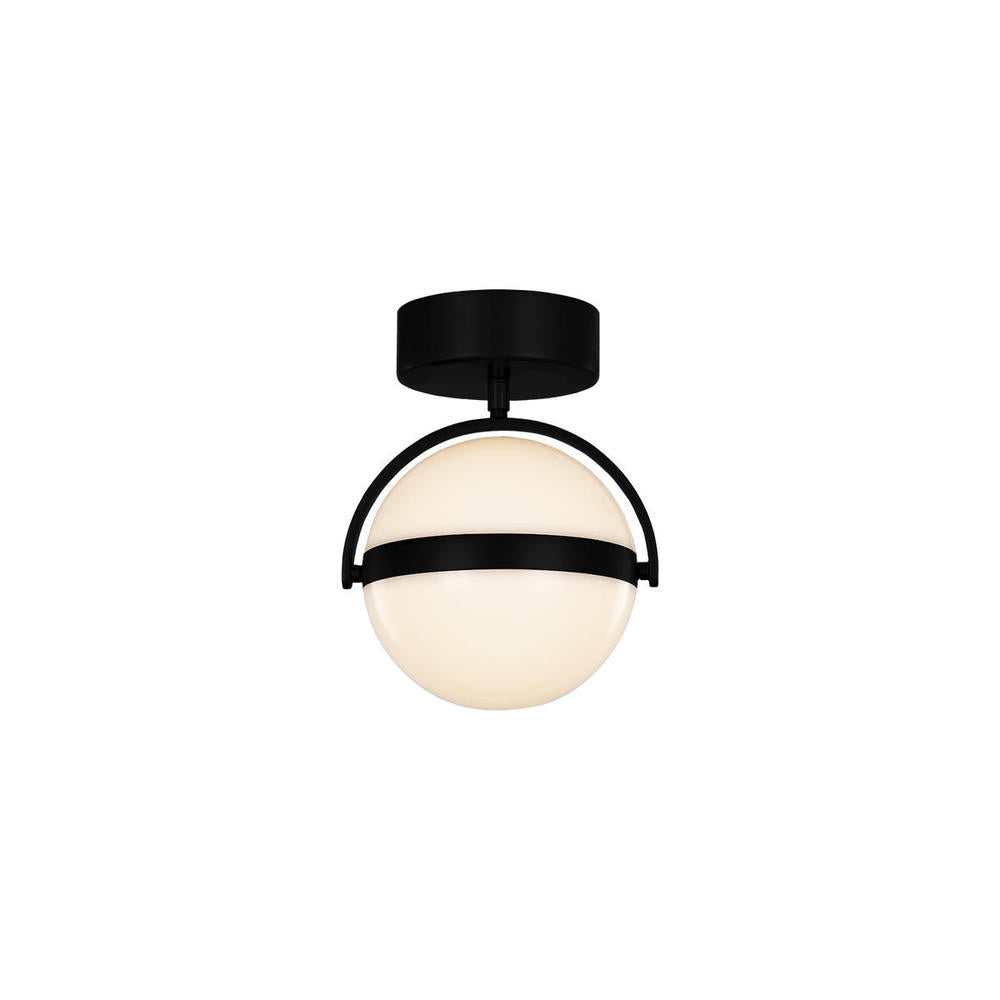 Alora Lighting GLOBO FM301001MB Flush Mount Contemporary - Matte Black