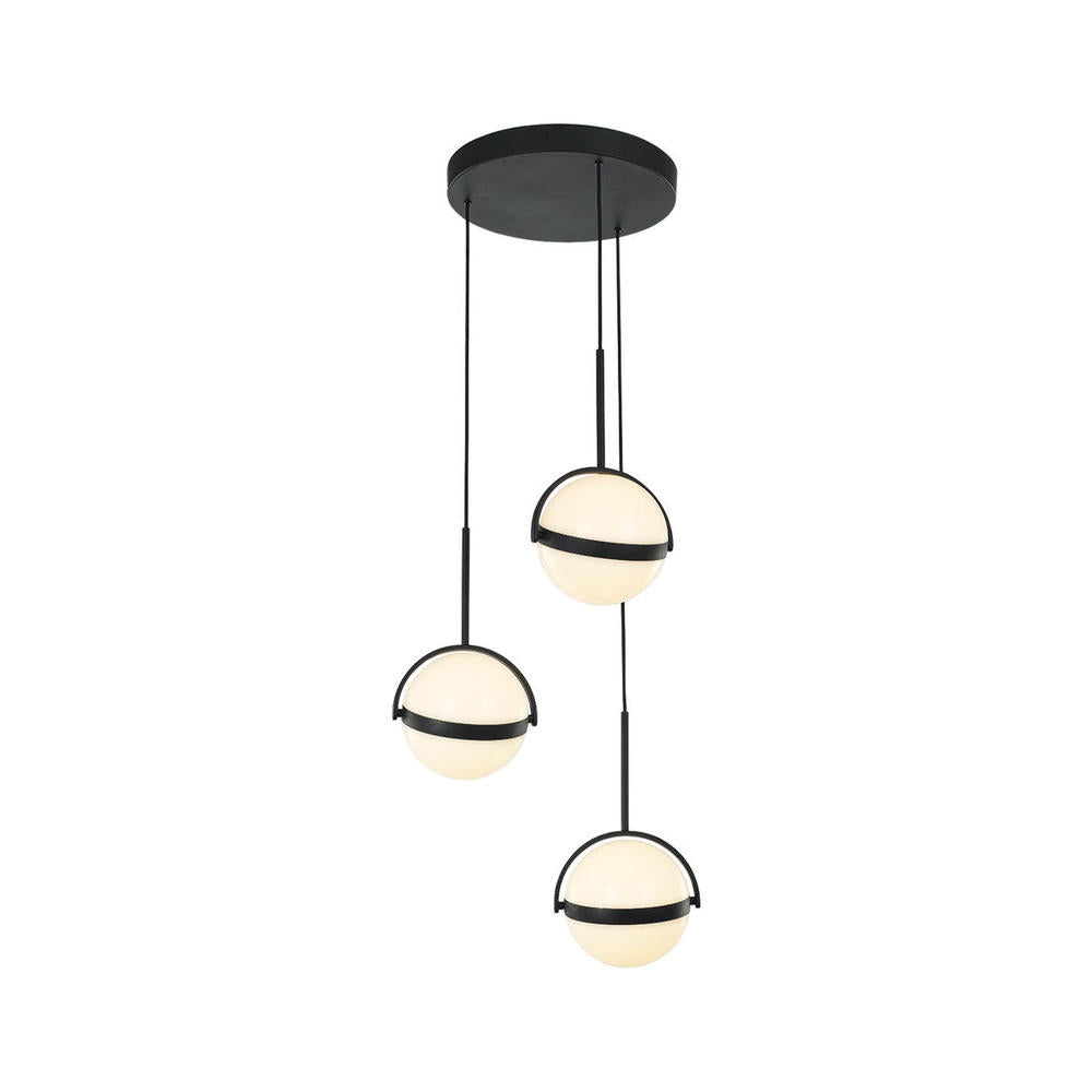 Alora Lighting GLOBO MP301003MB Pendant Contemporary - Matte Black