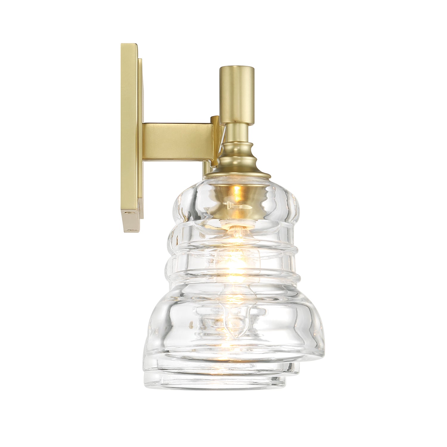 Crystorama Gregory GRG-1043-AG – 23.75 Inch – 3 Light – Bath Vanity Light – Aged Brass – Damp Rated