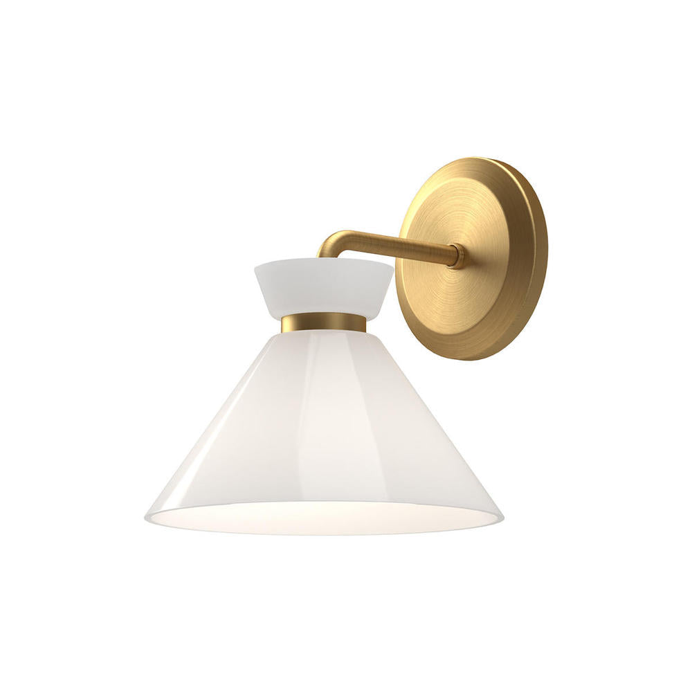 Alora Lighting HALSTON WV470108BGGO Bathroom Fixture - Brushed Gold