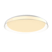Hampton 21-in Clear LED Flush Mount