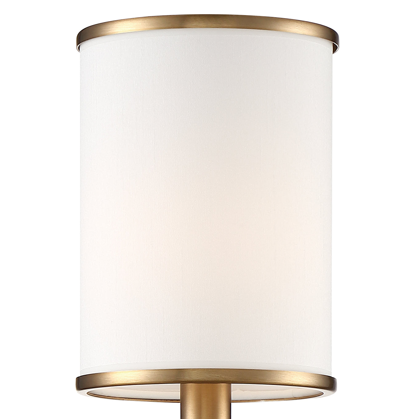 Crystorama Hatfield HAT-471-VG – 5 Inch – 1 Light – Sconce – Vibrant Gold – Damp Rated