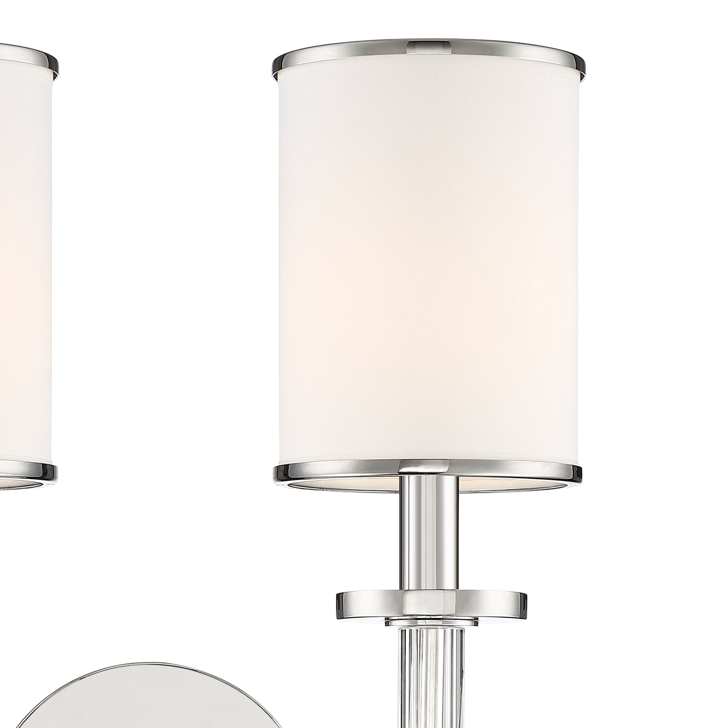 Crystorama Hatfield HAT-472-PN – 12 Inch – 2 Light – Sconce – Polished Nickel – Damp Rated