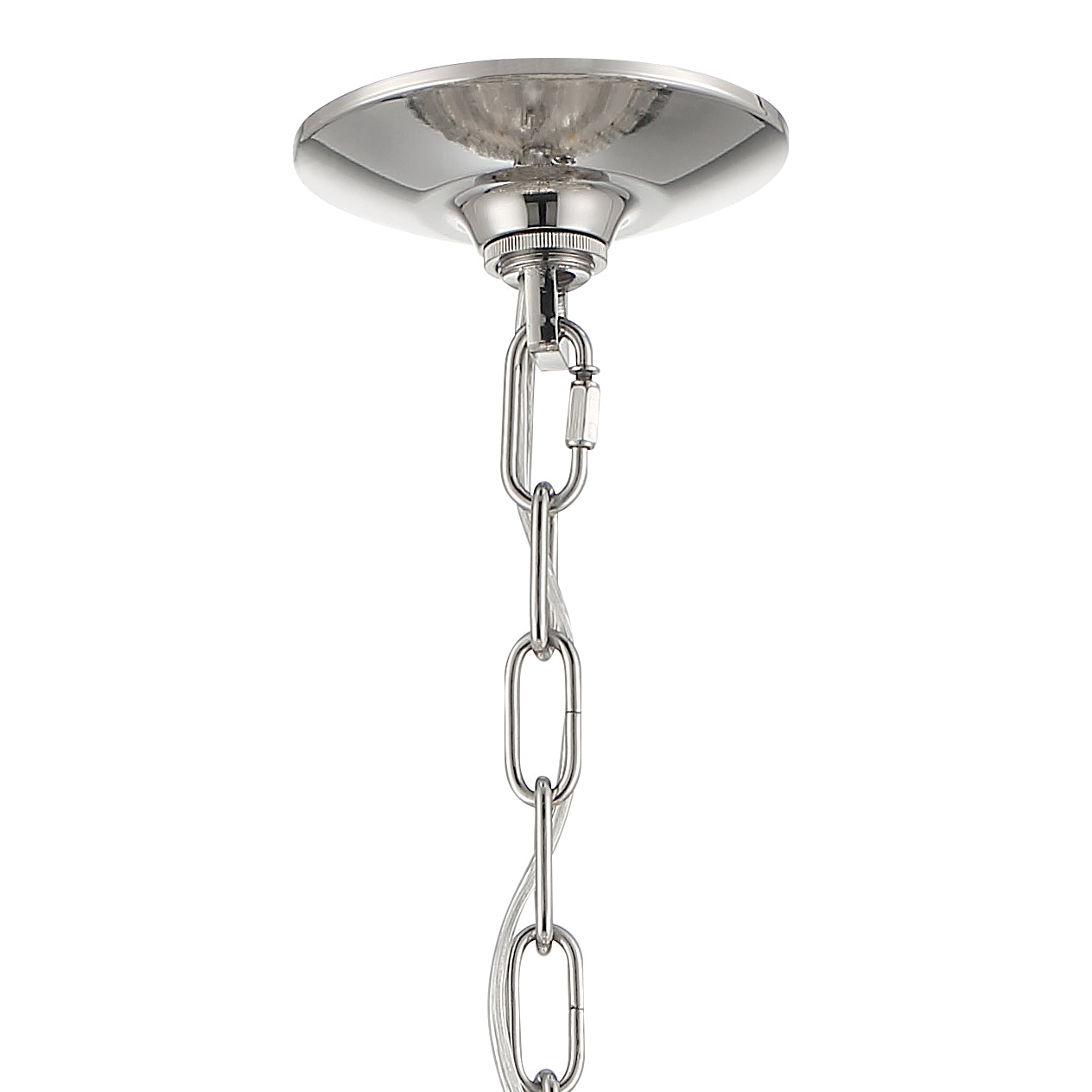 Crystorama Hayes HAY-1407-PN – 28 Inch – 16 Light – Chandelier – Polished Nickel – Dry Rated