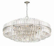 Crystorama Hayes HAY-1409-PN – 40.5 Inch – 32 Light – Chandelier – Polished Nickel – Dry Rated