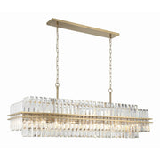 Crystorama Hayes HAY-1417-AG – 50 Inch – 16 Light – Chandelier – Aged Brass – Dry Rated