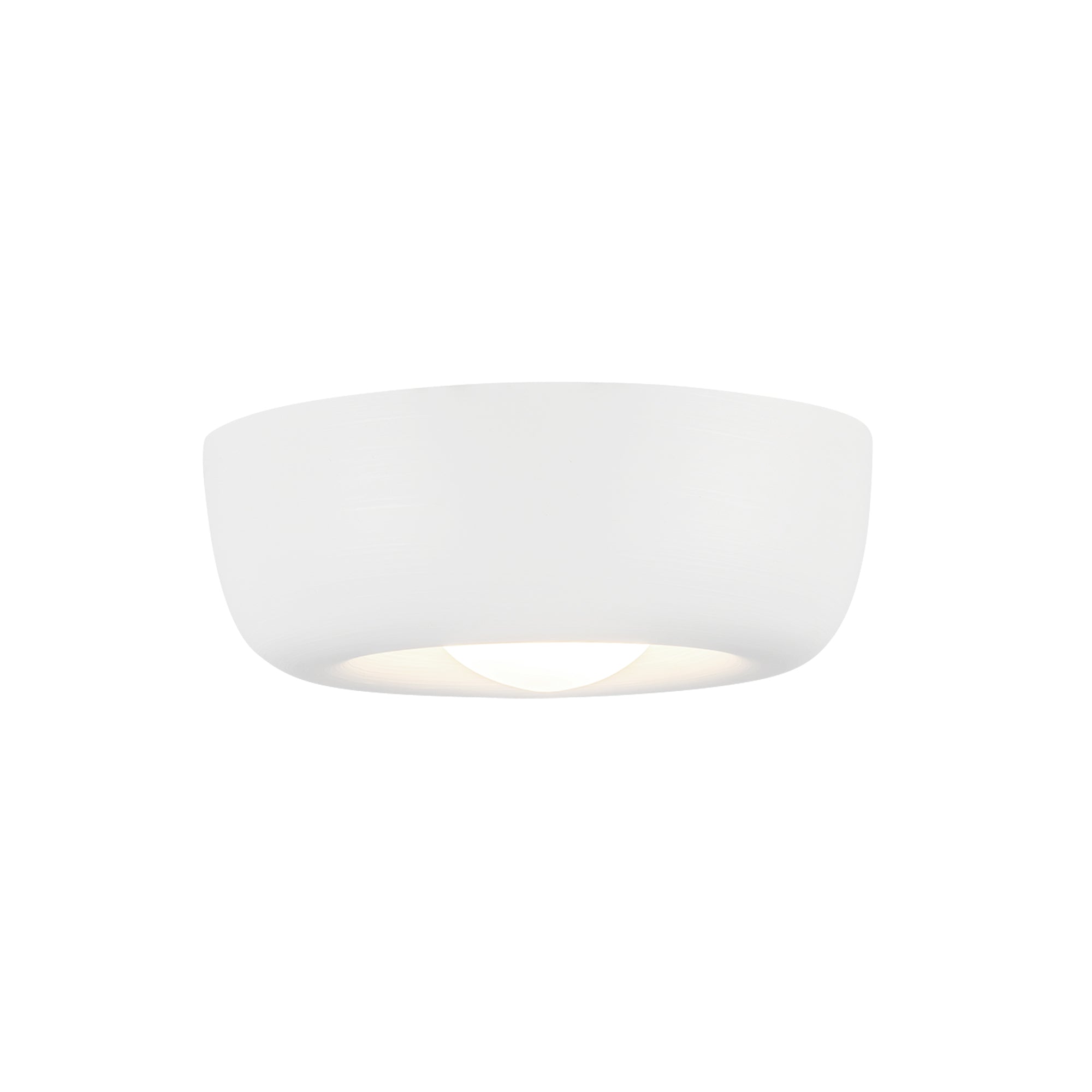 Hayden 6-in Antique White LED Flush Mount