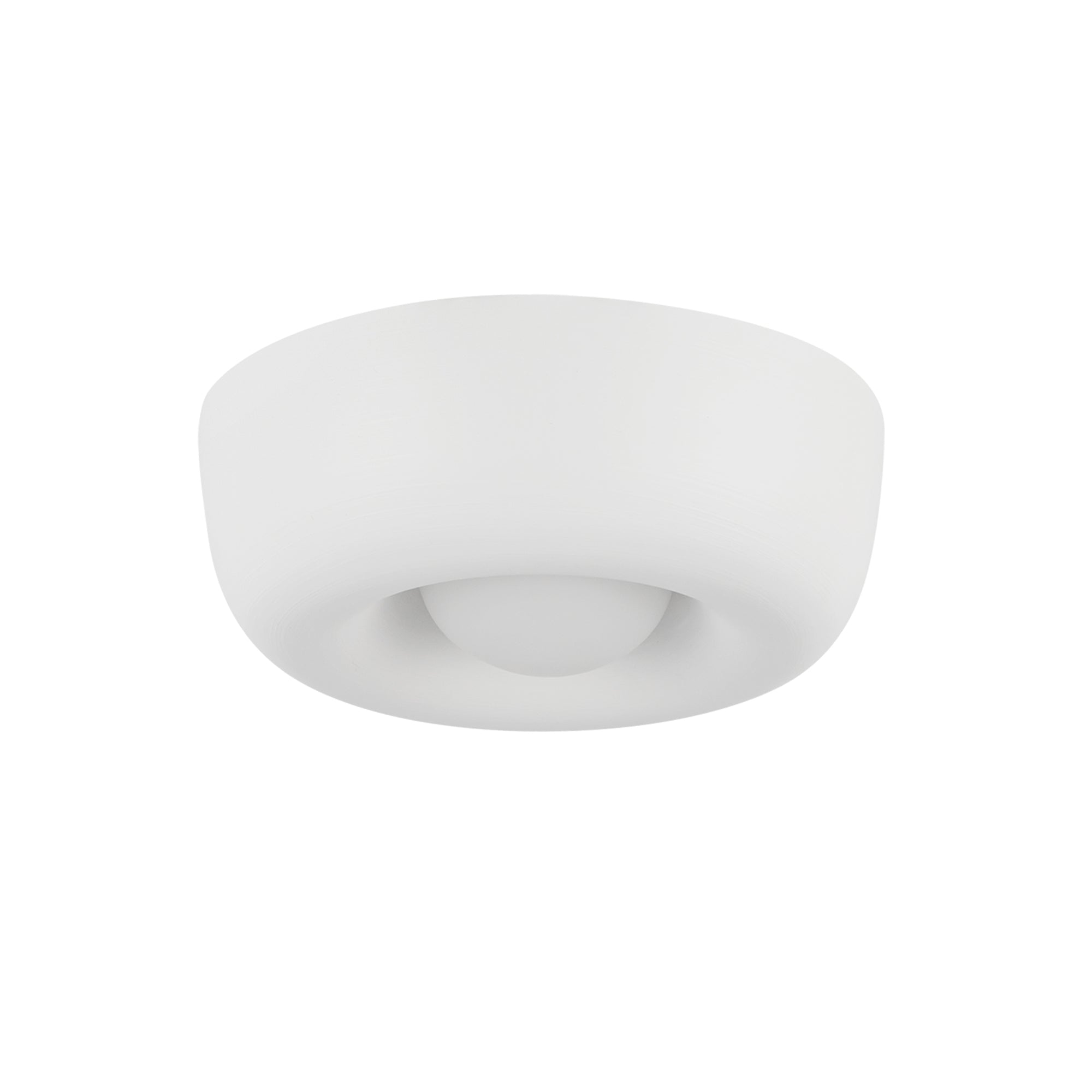 Hayden 6-in Antique White LED Flush Mount