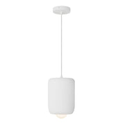 Hayden 7-in Antique White LED Pendant