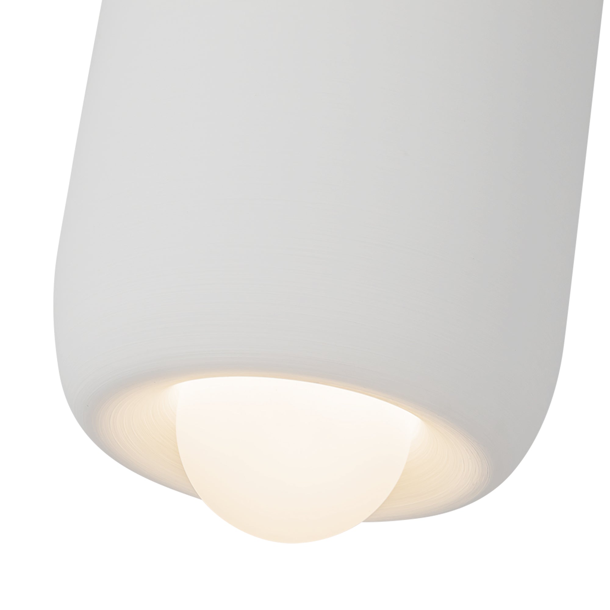 Hayden 7-in Antique White LED Pendant