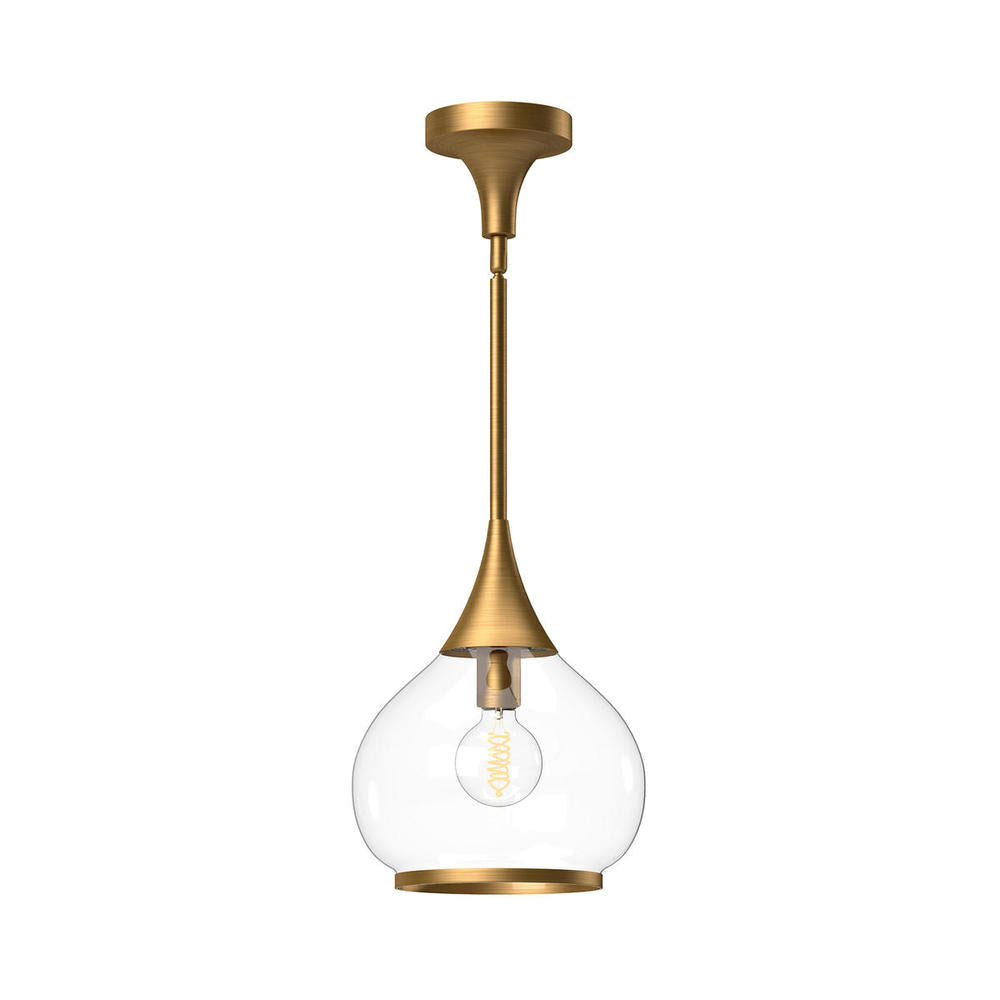 Alora Lighting HAZEL PD524110AGCL Pendant - Aged Gold