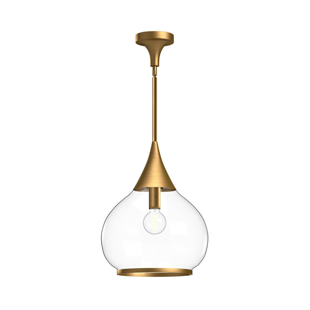 Alora Lighting HAZEL PD524214AGCL Pendant - Aged Gold