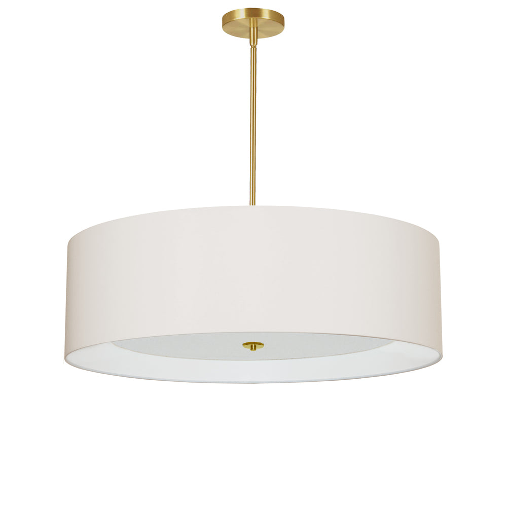 Dainolite HELENA HEL-304P-AGB-CRM Pendant Contemporary - Aged Brass