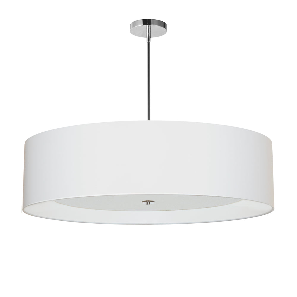 Dainolite HELENA HEL-344P-PC-WH Pendant Contemporary - Polished Chrome