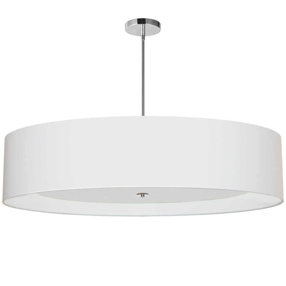 Dainolite HELENA HEL-406P-PC-WH Pendant Contemporary - Polished Chrome