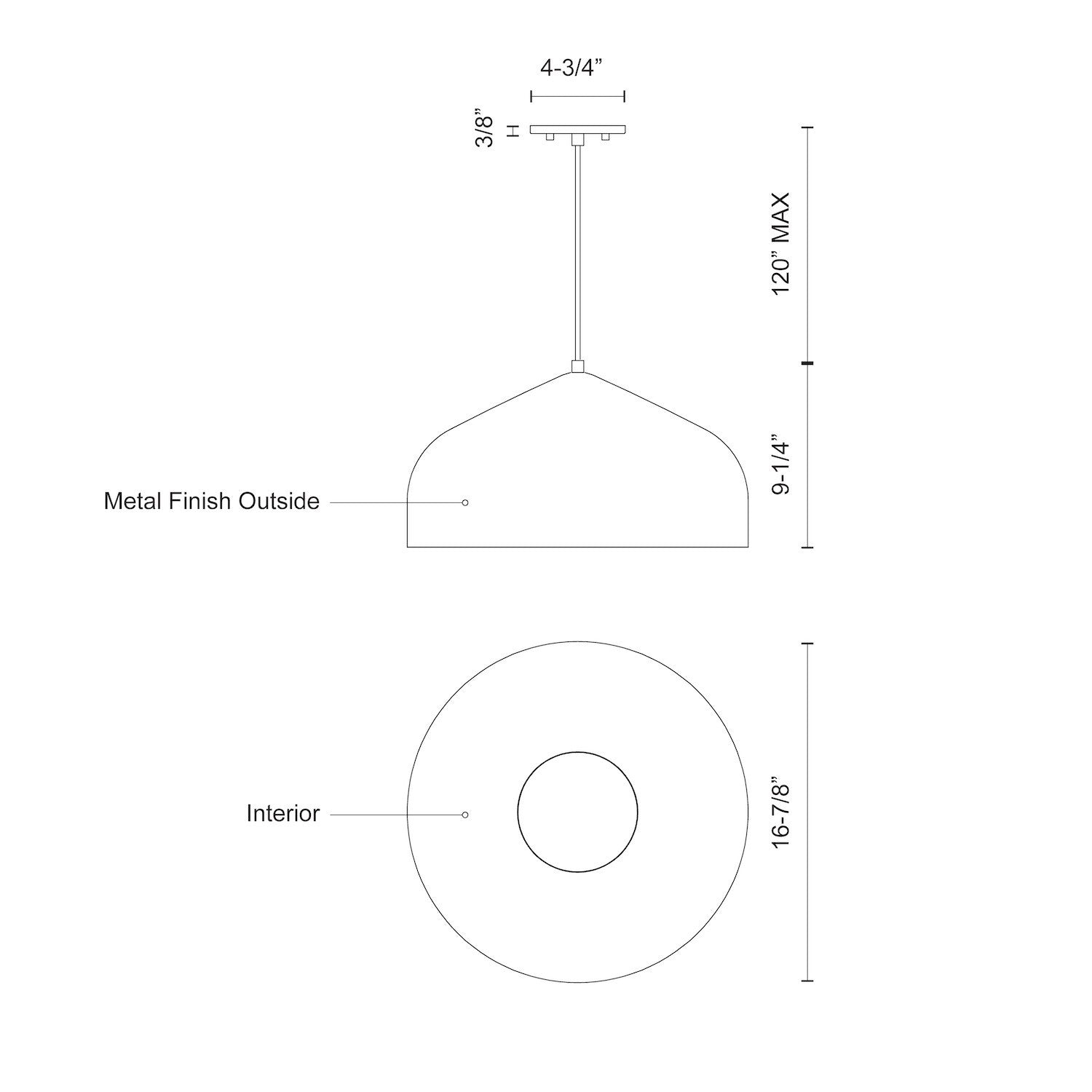 Helena 17-in White/Silver 1 Light Pendant