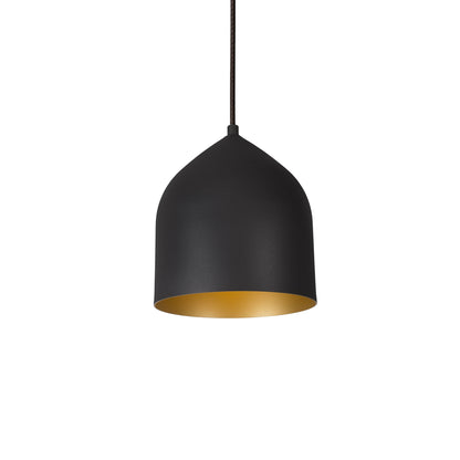 Kuzco Helena PD9108-BK/GD Pendant, LED, Black/Gold