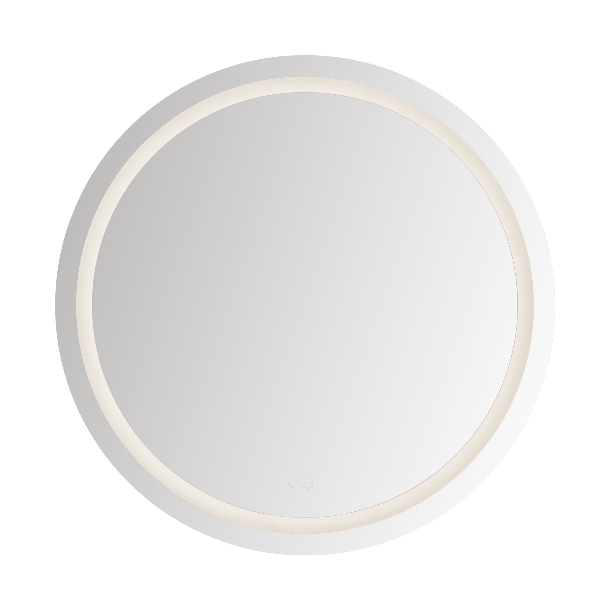 Kuzco VM41040-5CCT Vanity Mirror, LED, Sandblasted Merc Edge