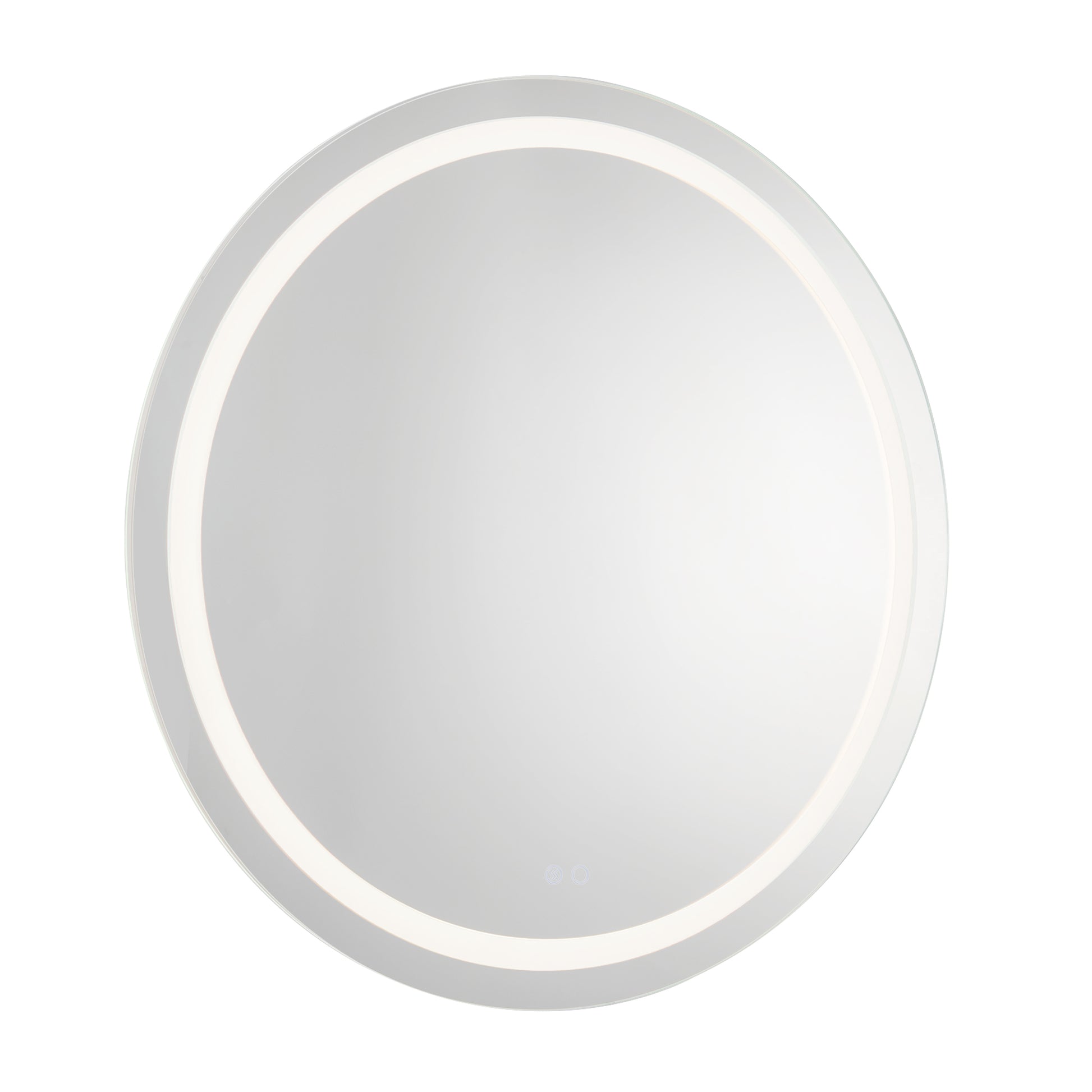 Kuzco VM41040-5CCT Vanity Mirror, LED, Sandblasted Merc Edge