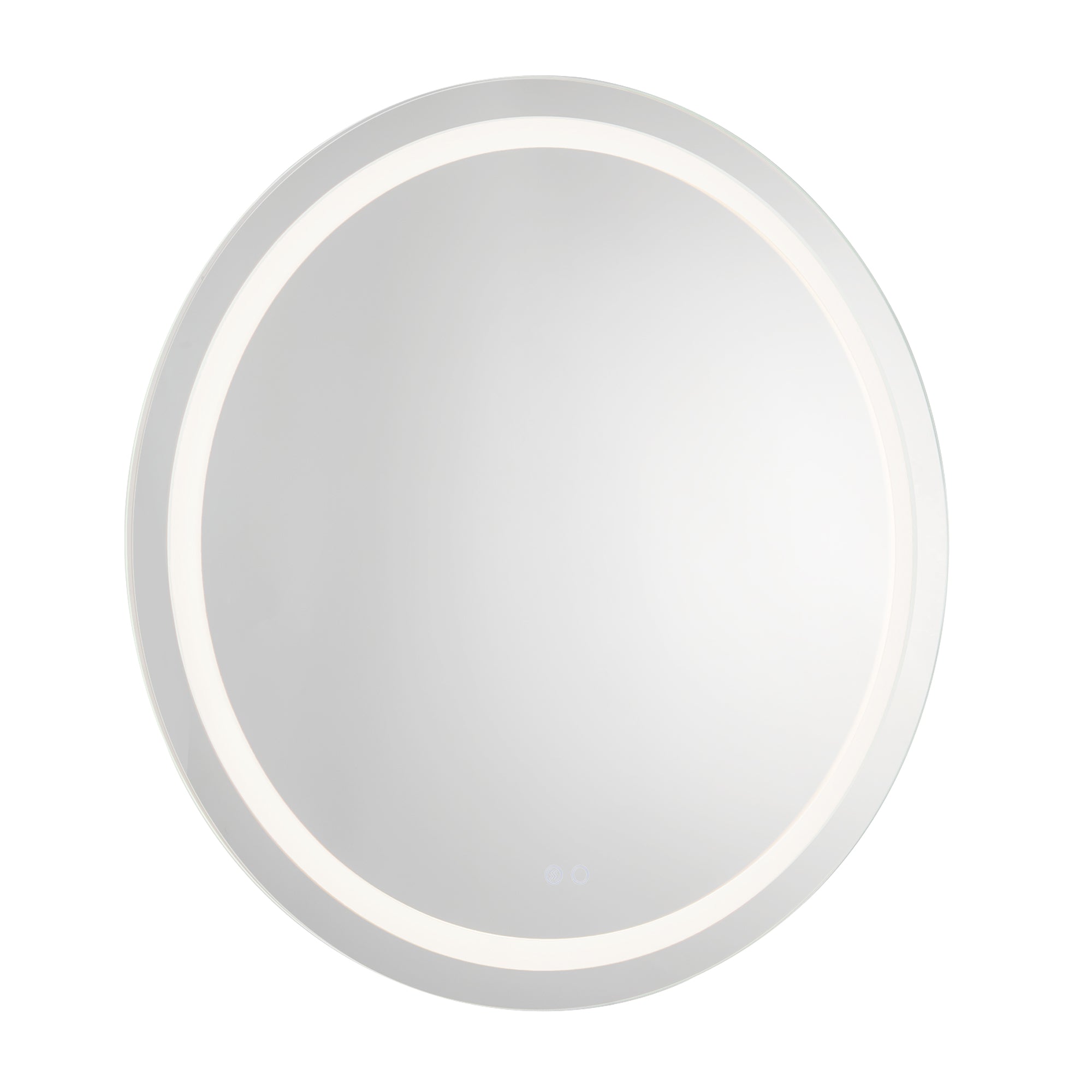 Kuzco VM41040-5CCT Vanity Mirror, LED, Sandblasted Merc Edge