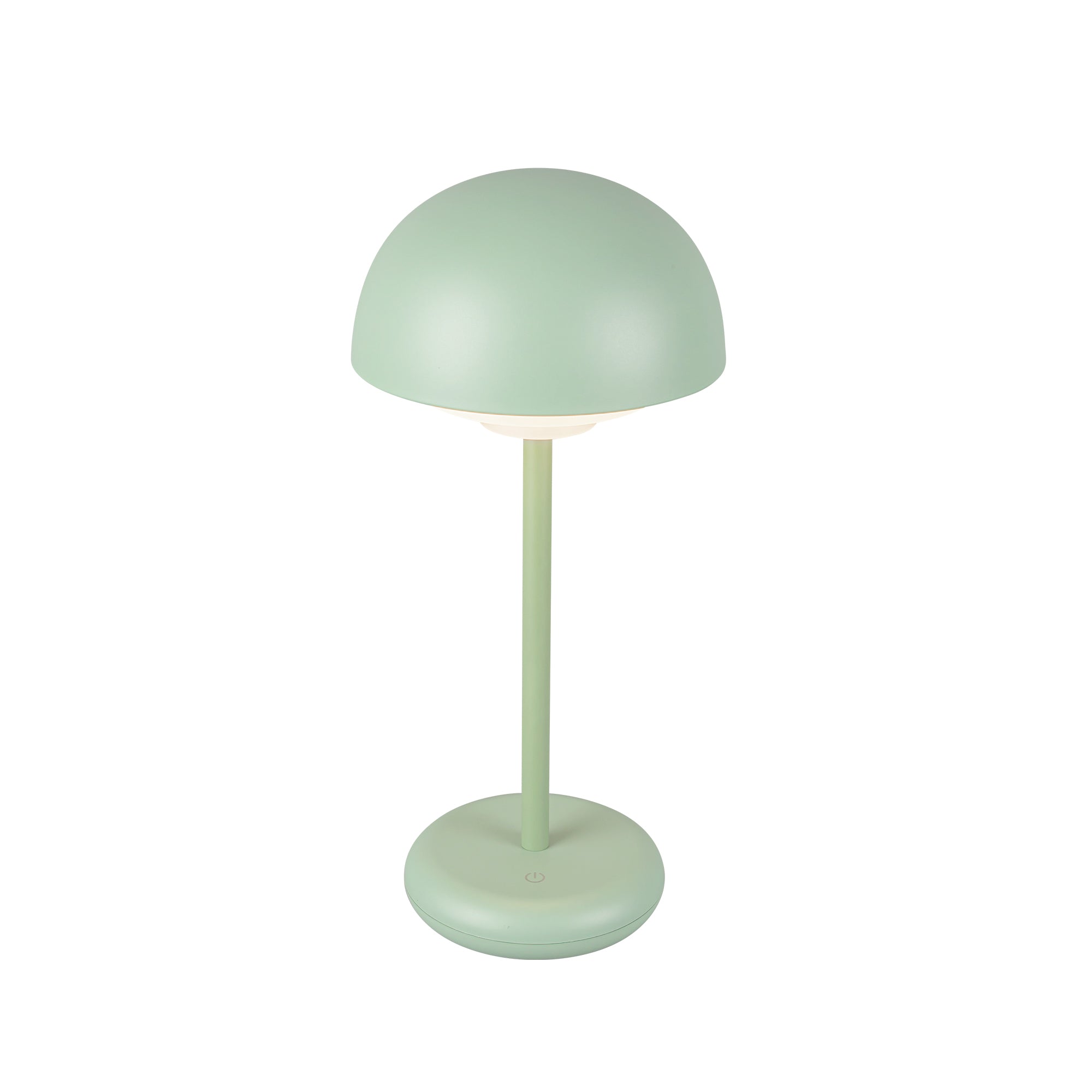 Hinata 5-in Sage Green LED Table Lamp Rechargeable, Portable, Cordless