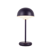 Hinata 5-in Navy Blue LED Table Lamp Rechargeable, Portable, Cordless