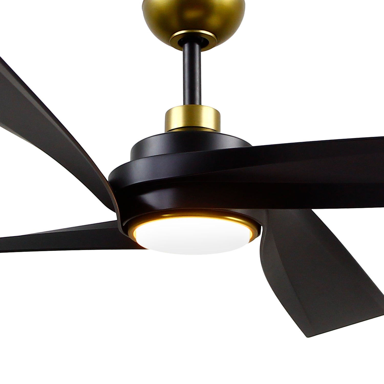 Horizon 56-in Brushed Gold LED Fans