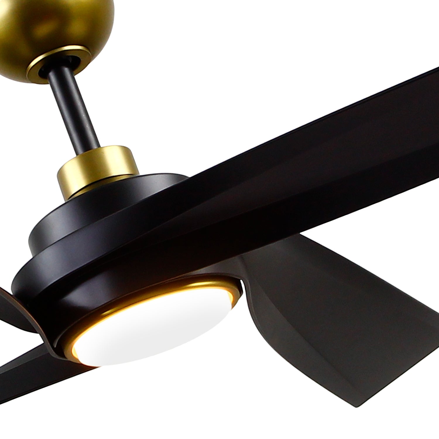 Horizon 56-in Brushed Gold LED Fans