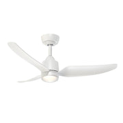 Hugo 42-in White with Light Kit Ceiling Fan