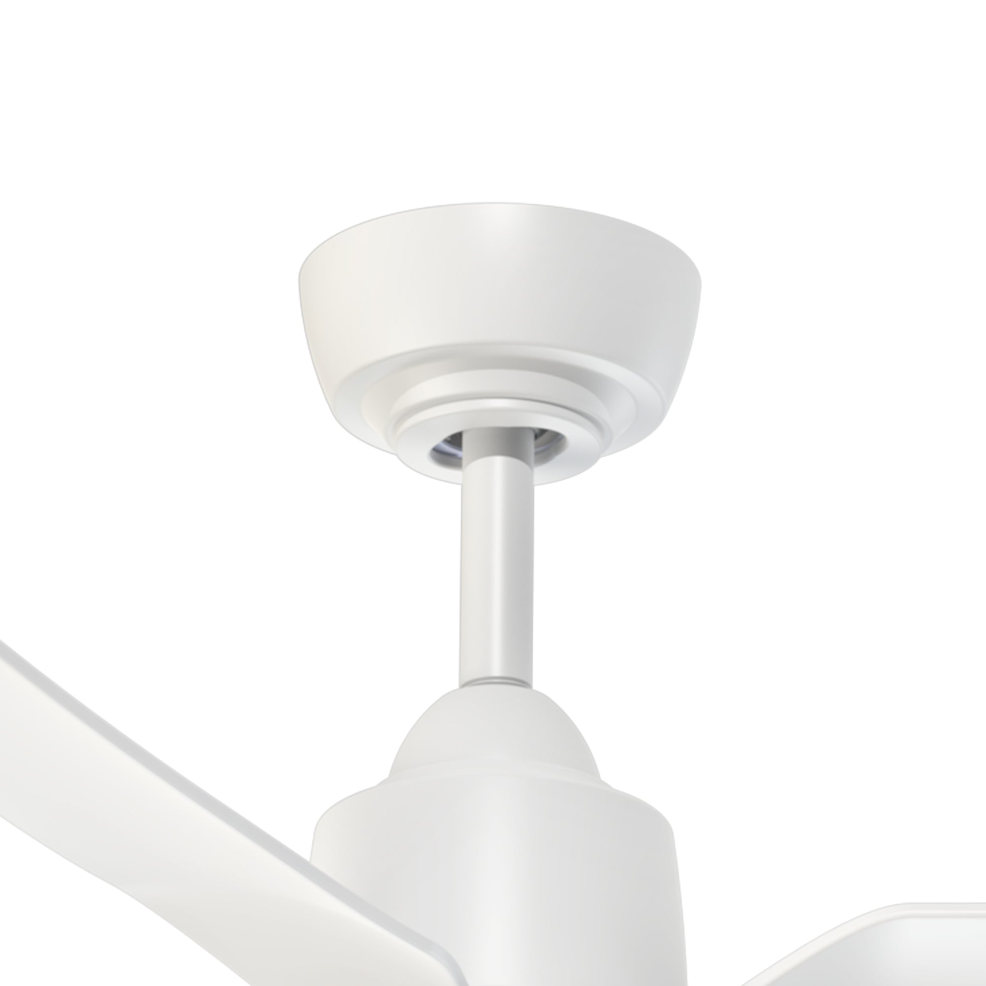Hugo 42-in White with Light Kit Ceiling Fan