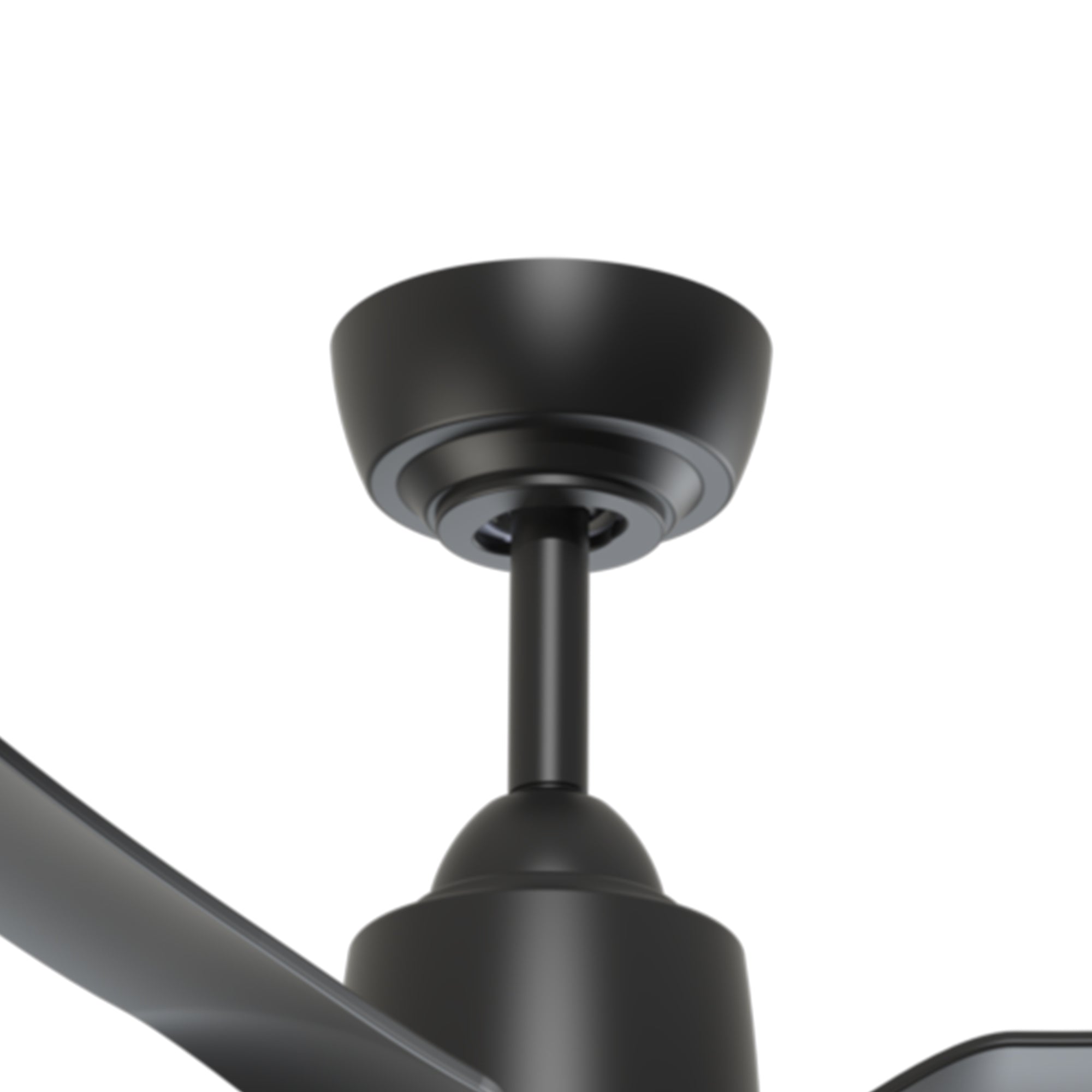 Hugo 42-in Matte Black FAN Ceiling Fan