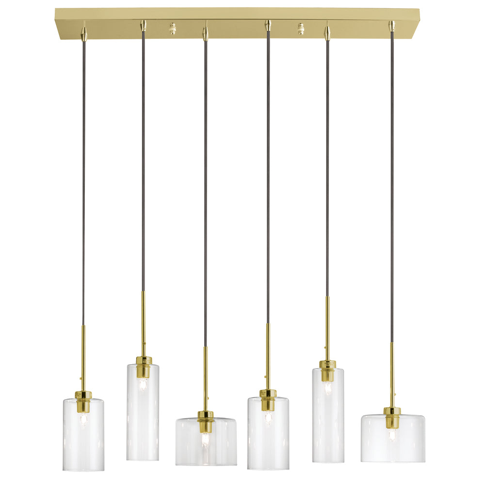 Dainolite INDUSTRIAL CHIC IC-286P-AGB Pendant Contemporary - Aged Brass