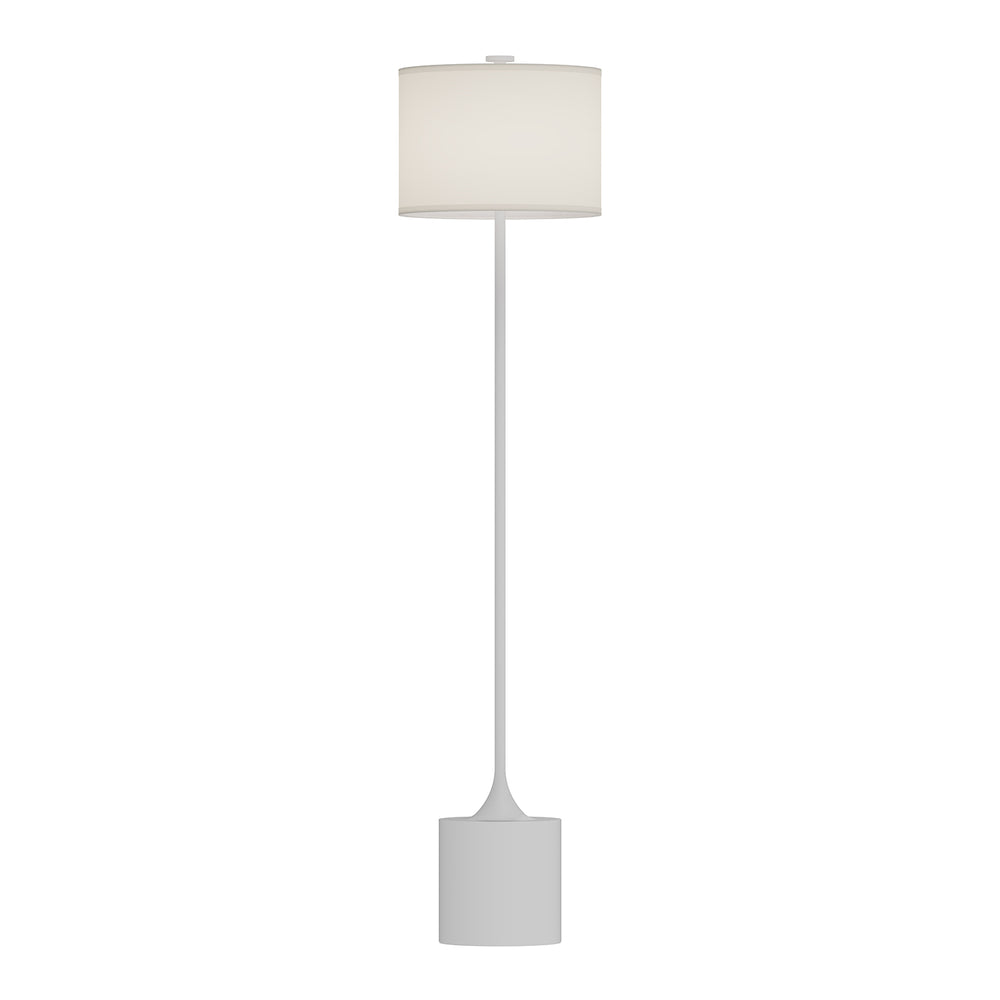 ALORA MOOD Lighting FL418761WHIL Floor Lamp, 1 Light, White/Ivory Linen