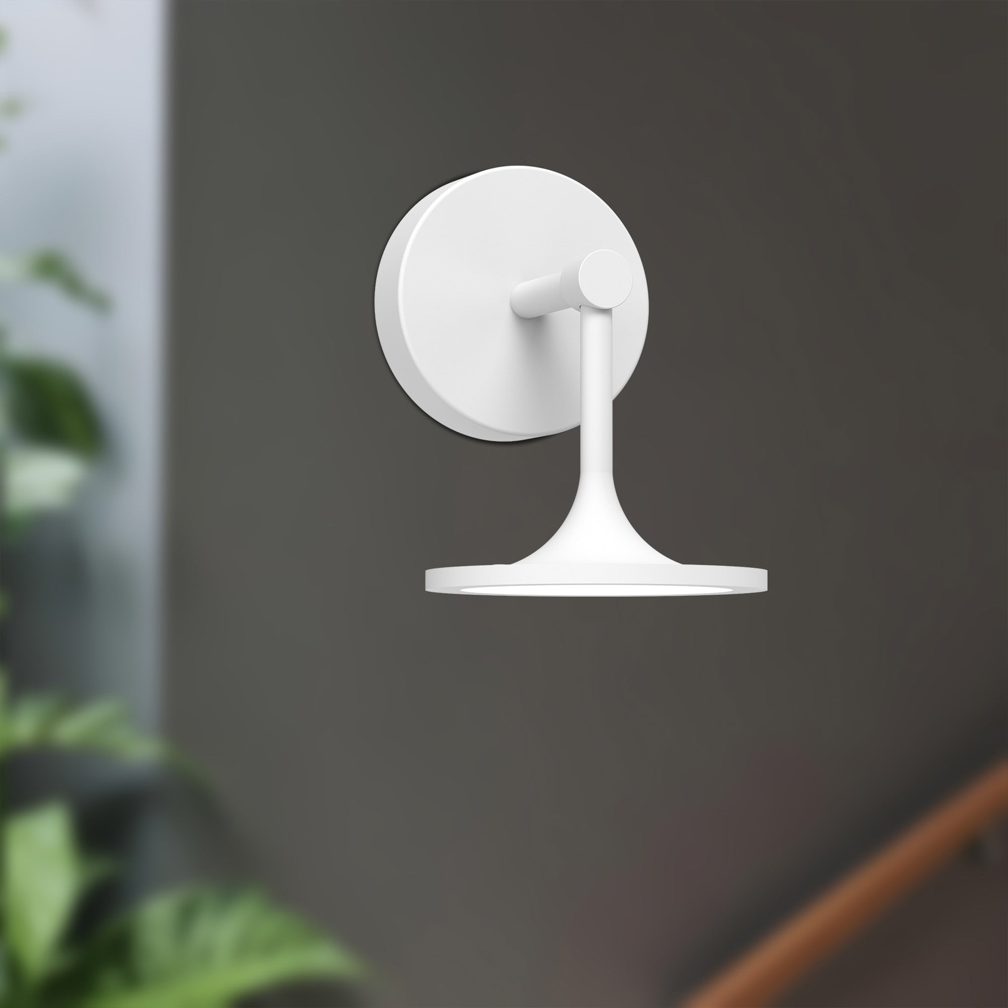 Issa 6-in White LED Wall/Vanity