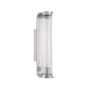 Crystorama Jarvis JAR-2301-PN – 4.25 Inch – 1 Light – Sconce – Polished Nickel – Damp Rated