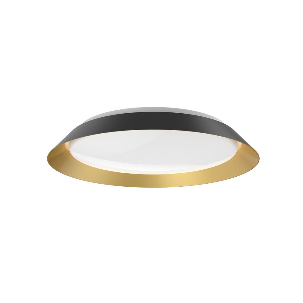 Kuzco Lighting Inc. JASPER FM43419-BK/GD-5CCT Flush Mount - Black Gold