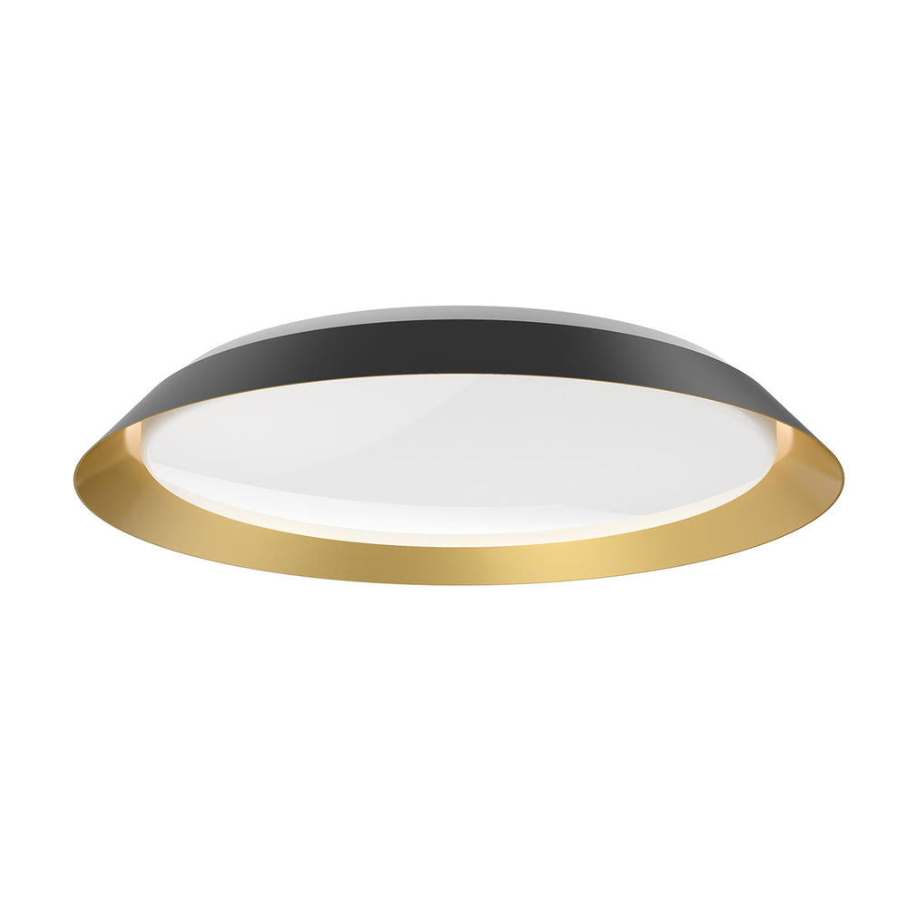 Kuzco Lighting Inc. JASPER FM43423-BK/GD Flush Mount Traditional - Black Gold