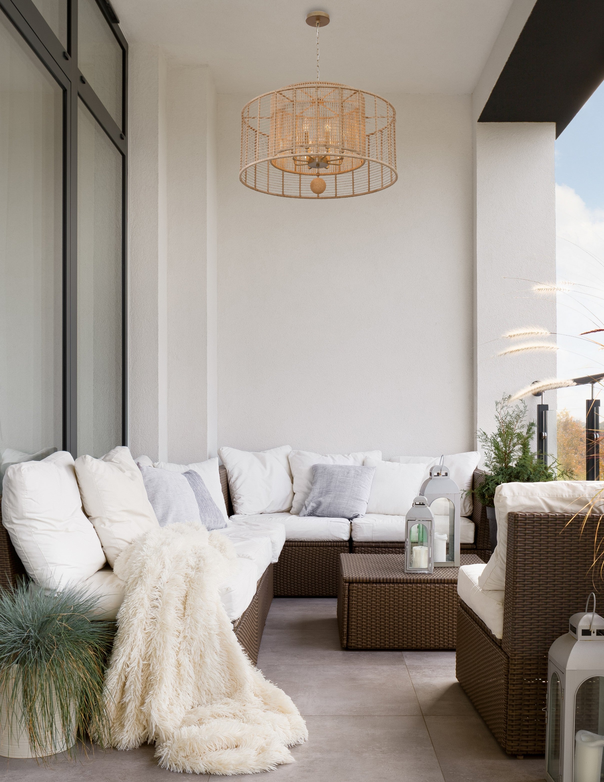 Crystorama Jayna JAY-A5006-BS – 31.25 Inch – 8 Light – Chandelier – Burnished Silver – Damp Rated