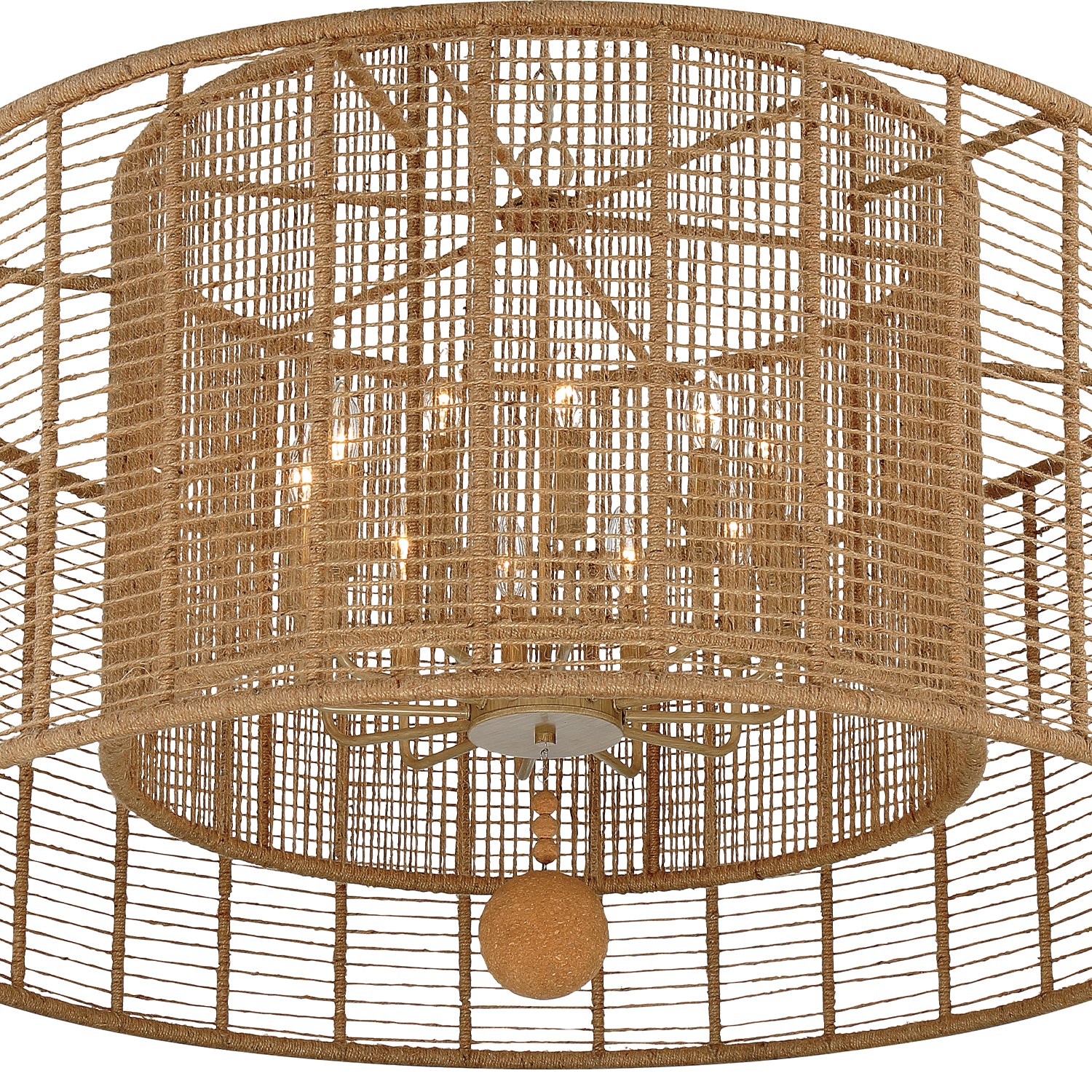 Crystorama Jayna JAY-A5009-BS – 42.75 Inch – 12 Light – Chandelier – Burnished Silver – Damp Rated