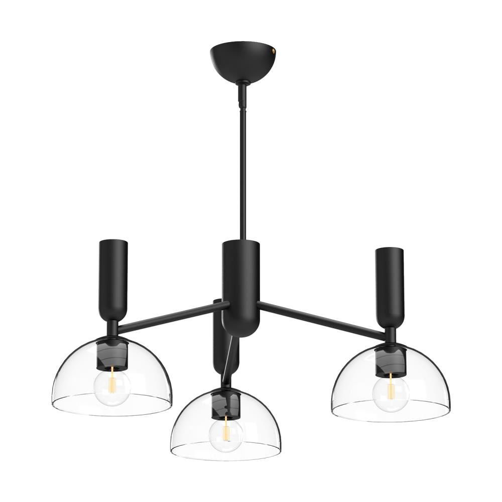 Alora Lighting JUDE CH563335MBCL Chandelier - Matte Black