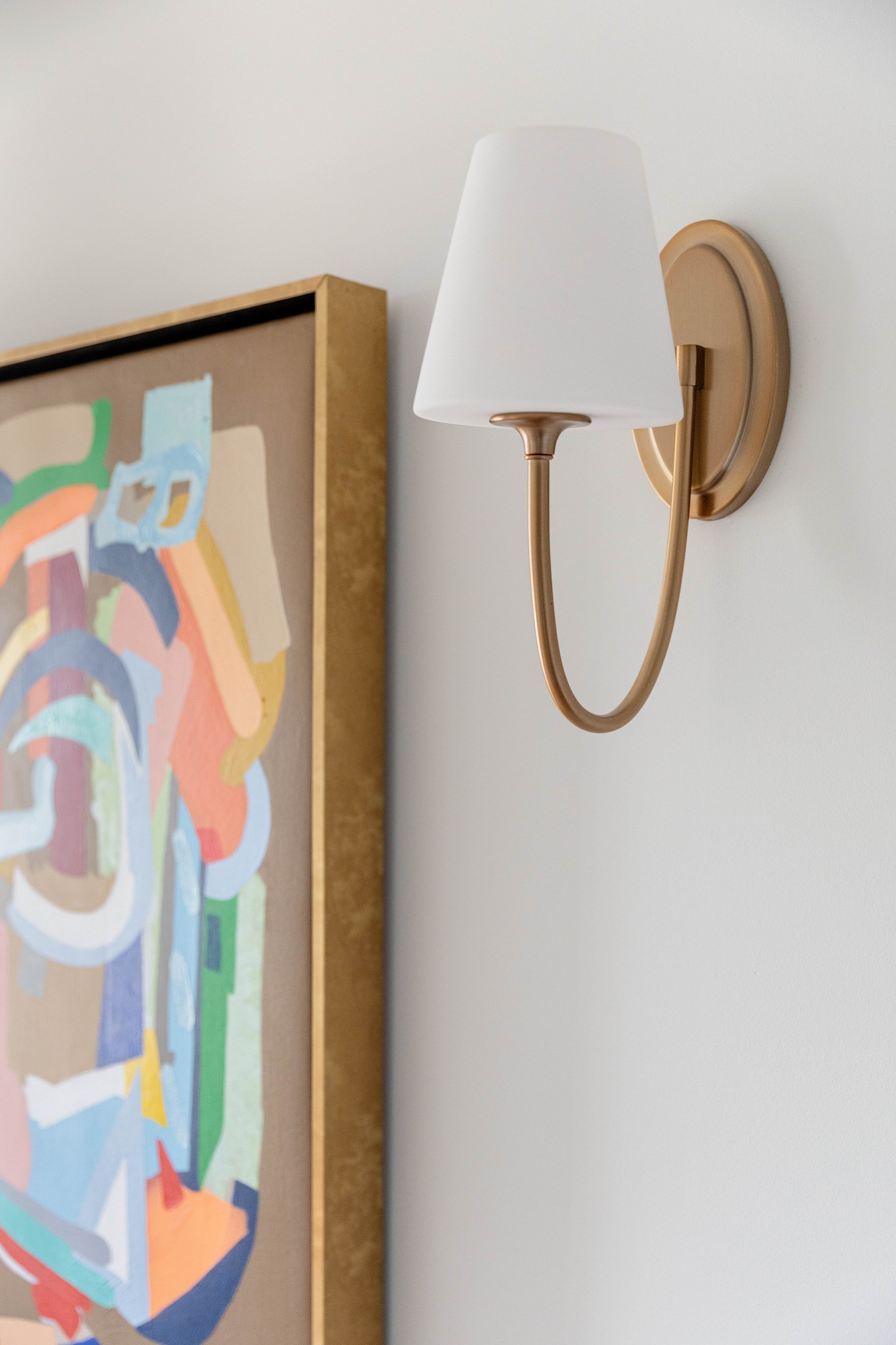 Crystorama Juno JUN-10321-VG – 6 Inch – 1 Light – Sconce – Vibrant Gold – Damp Rated