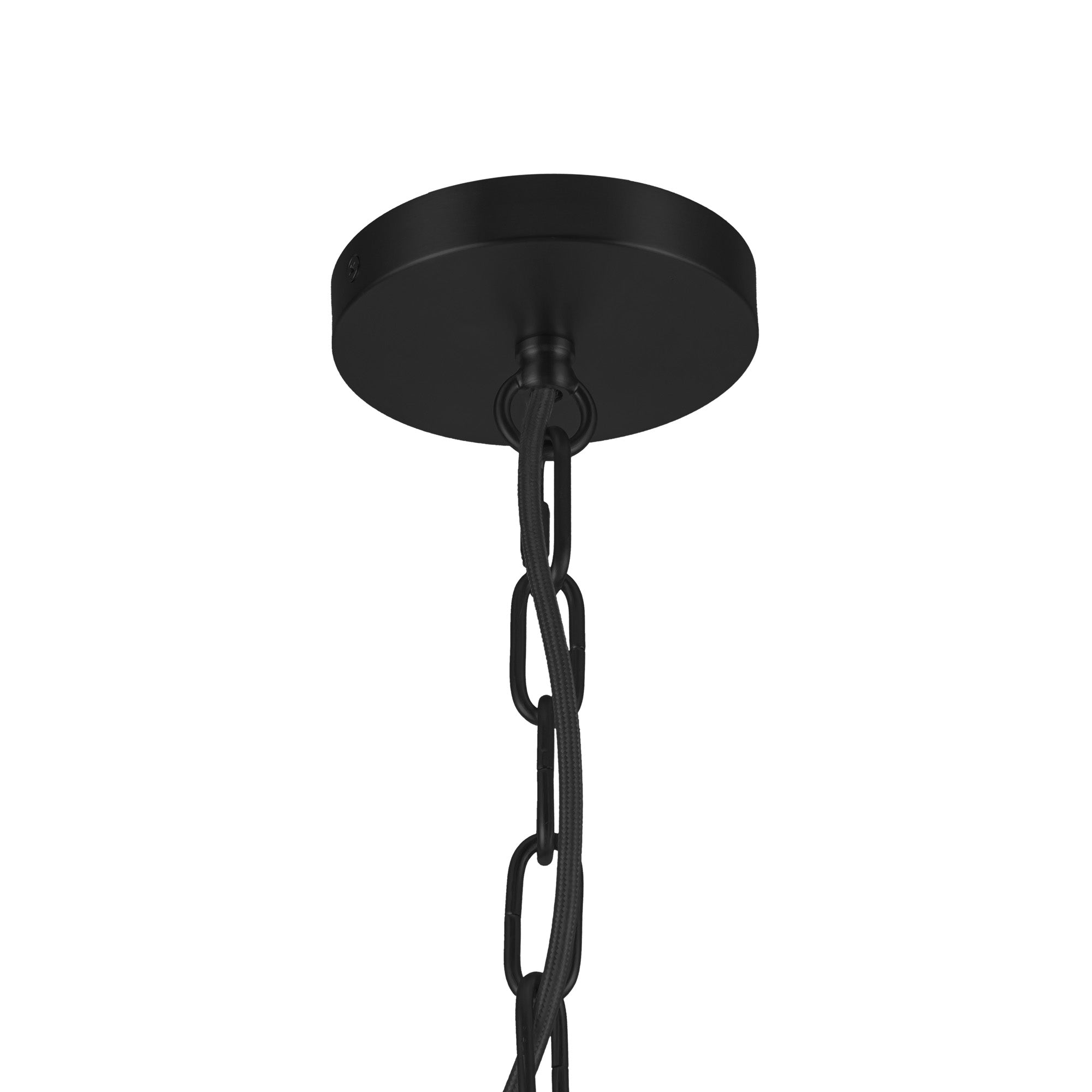 Kai 11-in Matte Black Socket Pendant